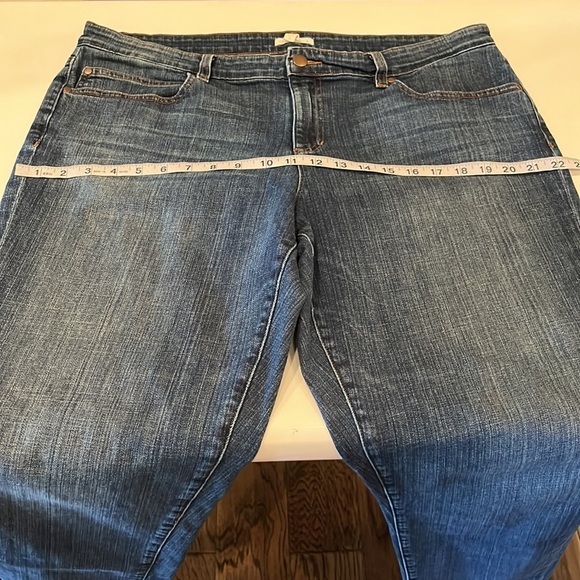 Eileen Fisher Straight Leg High Rise Size 16 - Picture 5 of 16